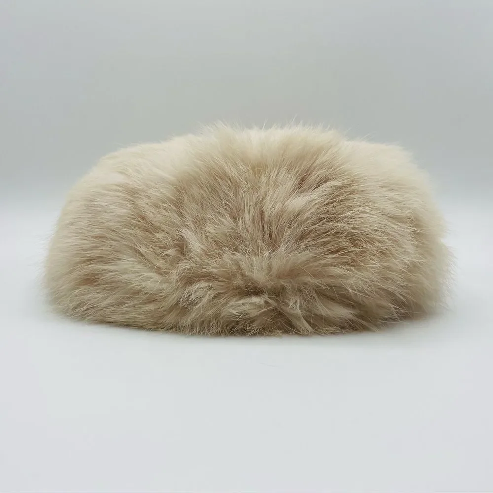 Vintage 40’s 50’s Rabbit Fur Hat - Picture 5 of 6